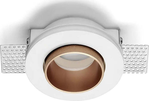 Faretto-incasso-Sforzin-Illuminazione-THESSALY-T336-RAME-GU10-LED-IP20-classico-gesso-lampada-soffitto-tondo