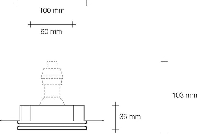 Faretto-incasso-Sforzin-illuminazione-THESSALY-T390-GU10-LED-moderno-lampada-soffitto-cartongesso