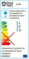 Faretto-incasso-tondo-Linea-Light-SAND-92260-Led-esterno-doccia-ottone