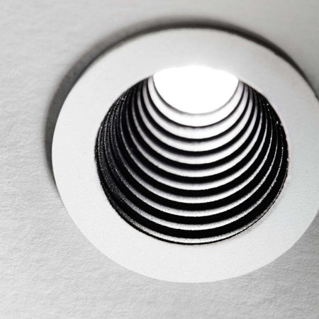 Faretto-Incassonato-One-Metallo-Bianco-Led-2W-3000K-Luce-Calda-2,5Cm