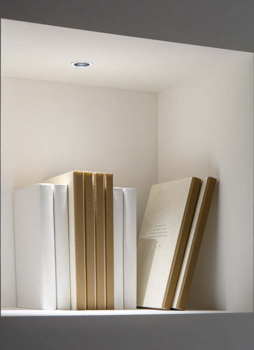Faretto-Incassonato-One-Metallo-Bianco-Led-3W-3000K-Luce-Calda-D3,6Cm