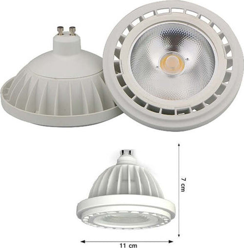 Faretto-Lampada-A-Led-Cob-Gu10-20w-Ar111-1800lumen-Luce-Calda-Fredda-Colore