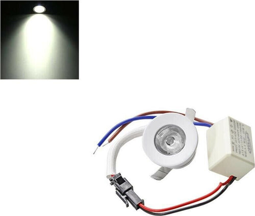 Faretto-Led-1-W-A-Incasso-Mini-Punto-Luce-Naturale-4000k-Bordo-Bianco-Universo