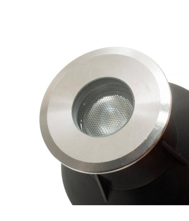 Faretto Led 24v Rgbw Calpestabile Segnapassi Incasso Ip68 4 W Rgb 4000k Dmx Luci