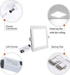 Faretto Led 25 Watt Pannello Incasso quadrato 1800 LM Luce Naturale 4000k Illuminazione/Illuminazione per interni/Luci da incasso Zencoccostore - Formia, Commerciovirtuoso.it