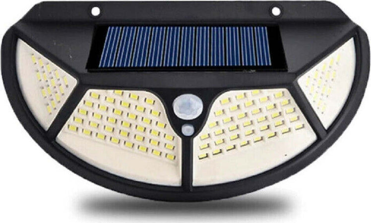 Faretto Led 2pz Da Esterno Con Pannello Solare Sensore Di Movimento Crepuscolare Articoli da Giardino > Illuminazione da esterno > Faretti da esterno Trade Shop italia - Napoli, Commerciovirtuoso.it