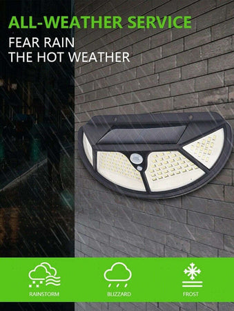 Faretto Led 2pz Da Esterno Con Pannello Solare Sensore Di Movimento Crepuscolare Articoli da Giardino > Illuminazione da esterno > Faretti da esterno Trade Shop italia - Napoli, Commerciovirtuoso.it