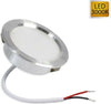 Faretto-Led-3-W-Luce-Calda-A-Incasso-Rotondo-Opaco-Bordo-Argento-P60-c-Universo