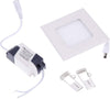 Faretto Led 3 Watt Pannello Incasso quadrato 180LM Luce fredda 6000k Illuminazione/Illuminazione per interni/Luci da incasso Zencoccostore - Formia, Commerciovirtuoso.it