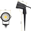 Faretto-Led-5-W-Luce-Bianca-Proiettore-Con-Picchetto-Da-Terra-Giardino-Staffa-Es06-nf-Universo