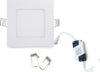 Faretto Led 6 Watt Pannello Incasso quadrato 450LM Luce naturale 4000k Illuminazione/Illuminazione per interni/Luci da incasso Zencoccostore - Formia, Commerciovirtuoso.it
