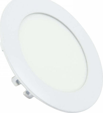 Faretto Led 6 Watt Pannello Incasso rotondo 450LM Luce fredda 6000k Illuminazione/Illuminazione per interni/Luci da incasso Zencoccostore - Formia, Commerciovirtuoso.it