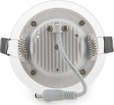 Faretto led 6W Pannello vetro incasso rotondo luce Fredda 6400k Illuminazione/Illuminazione per interni/Luci da incasso Zencoccostore - Formia, Commerciovirtuoso.it