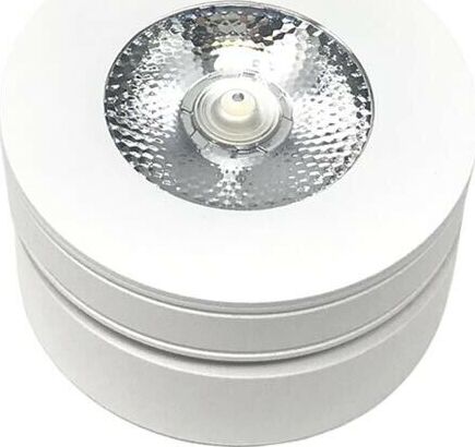 Faretto-Led-7-Watt-Da-Soffitto-Orientabile-Girevole-360°-faro-Luce-Calda-F7wbc-Universo