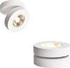 Faretto-Led-7-Watt-Da-Soffitto-Orientabile-Girevole-360°-faro-Luce-Calda-F7wbc-Universo