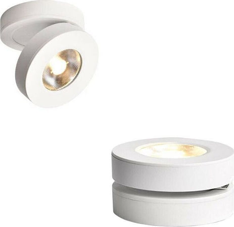 Faretto-Led-7-Watt-Da-Soffitto-Orientabile-Girevole-360°-faro-Luce-Calda-F7wbc-Universo