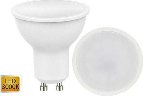 Faretto-Led-8-Watt-Gu10-Da-Incasso-Lampadina-8w-Luce-Calda-3000k-Universo