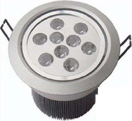 Faretto Led 9w Ad Incasso Orientabile Spot A Molle Con Alette Luce 220v Driver Illuminazione/Illuminazione per interni/Luci da incasso Trade Shop italia - Napoli, Commerciovirtuoso.it