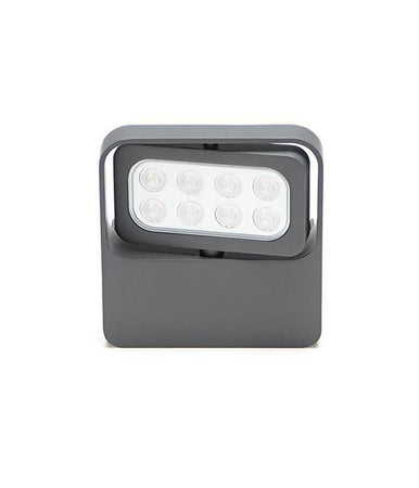 Faretto Led 9w Orientabile Faro Ip65 Esterno Proiettore Luce Giardino Vetrine 230v