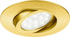 Faretto Led a Incasso per Interni Orientabile Faretto Oro Incasso Struttura in Policarbonato LED Integrato Illuminazione/Illuminazione per interni/Lampadari lampade a sospensione e plafoniere/Faretti da soffitto Liquidator Italia - Nicosia, Commerciovirtuoso.it