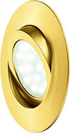 Faretto Led a Incasso per Interni Orientabile Faretto Oro Incasso Struttura in Policarbonato LED Integrato Illuminazione/Illuminazione per interni/Lampadari lampade a sospensione e plafoniere/Faretti da soffitto Liquidator Italia - Nicosia, Commerciovirtuoso.it