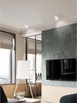 Faretto Led A Superficie Orientabile 7w Luce Naturale Fredda Ip20 Bianco F-7w-b Illuminazione/Illuminazione per interni/Lampadari lampade a sospensione e plafoniere/Faretti da soffitto Trade Shop italia - Napoli, Commerciovirtuoso.it