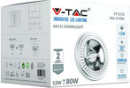 FARETTO LED AR111 DA INCASSO 12W SPOTLIGHT PAR DOWNLIGHT COB V-TAC VT-1110 Illuminazione/Illuminazione per esterni/Luci per sentieri Zencoccostore - Formia, Commerciovirtuoso.it