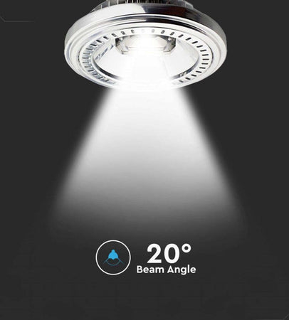 FARETTO LED AR111 DA INCASSO 12W SPOTLIGHT PAR DOWNLIGHT COB V-TAC VT-1110 Illuminazione/Illuminazione per esterni/Luci per sentieri Zencoccostore - Formia, Commerciovirtuoso.it