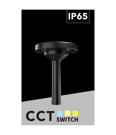 Faretto Led Cct 3 Tonalità Di Colore Solare Ricaricabile Impermeabile Ip65 Fy-3c