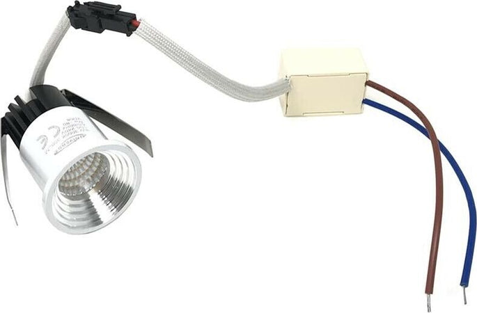 Faretto-Led-Cob-3-W-A-Incasso-Mini-Punto-Luce-Naturale-4000k-Bordo-Bianco-P29n