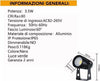 Faretto-Led-Cob-3.5-W-Proiettore-Da-Giardino-Staffa-A-Parete-Luce-Verde-Universo