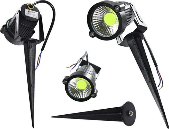 Faretto Led Cob 5w Picchetto Esterno Giardino Es06 Luce Bianca Fredda Verde Calda Articoli da Giardino > Illuminazione da esterno > Faretti da esterno Trade Shop italia - Napoli, Commerciovirtuoso.it