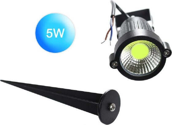 Faretto Led Cob 5w Picchetto Esterno Giardino Es06 Luce Bianca Fredda Verde Calda Illuminazione/Illuminazione per esterni/Luci per sentieri Trade Shop italia - Napoli, Commerciovirtuoso.it