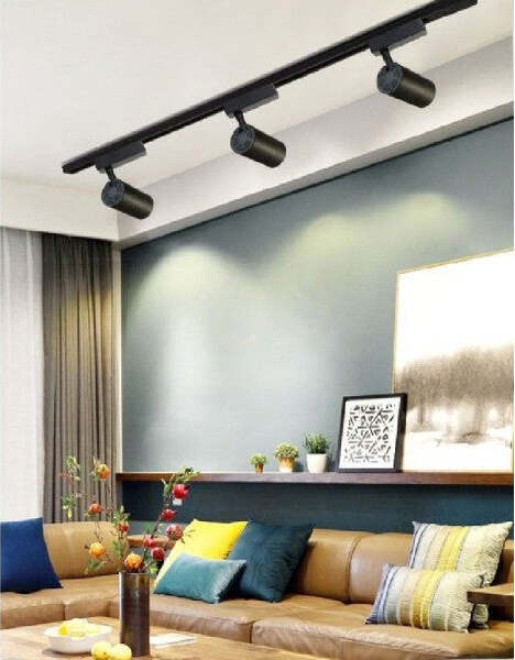 Faretto-Led-Cob-Con-Binario-30w-Lampada-Pista-Luce-Fredda-Naturale-Calda-F30w-9h