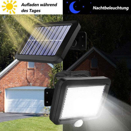 Faretto-Led-Da-Esterno-Con-Pannello-Solare-Sensore-Di-Movimento-Crepuscolare