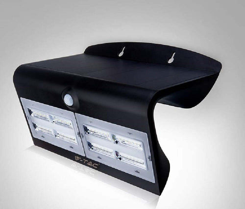 Faretto Led Da Esterno Con Pannello Solare Sensore Movimento Crepuscolare 7w Illuminazione/Illuminazione per esterni/Luci per sentieri Trade Shop italia - Napoli, Commerciovirtuoso.it