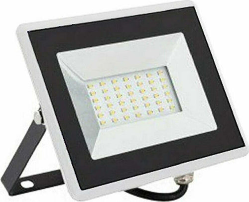 Faretto Led Esterno Bianco Luce Naturale Calda Fredda 30w Antipioggia F30w-b1 Illuminazione/Illuminazione per esterni/Proiettori Trade Shop italia - Napoli, Commerciovirtuoso.it