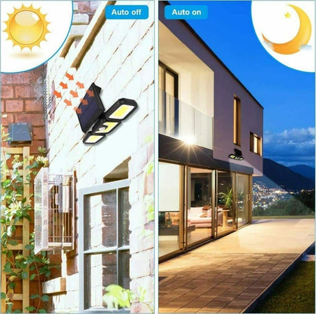 Faretto Led Esterno Con Pannello Solare E Sensore Di Movimento Crepuscolare Ip65 Articoli da Giardino > Illuminazione da esterno > Faretti da esterno Trade Shop italia - Napoli, Commerciovirtuoso.it
