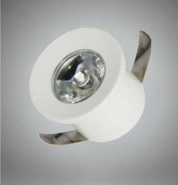 Faretto-Led-Incasso-1-W-Bordo-Bianco-Mini-Punto-Luce-6500k-3000k-4000k-Blu