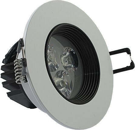 FARETTO LED INCASSO A MOLLA CON ALETTE 3 5 7 9 12 15 18 W CORNICE TELAIO BIANCO  Trade Shop italia - Napoli, Commerciovirtuoso.it