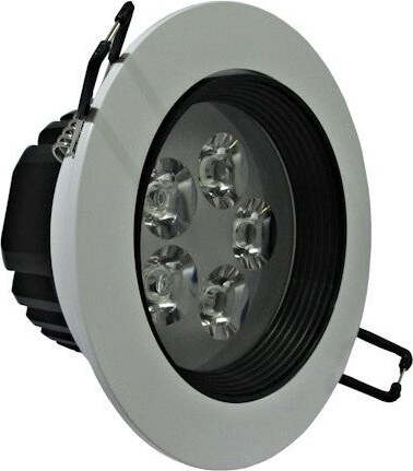 Faretto Led Incasso A Molla Con Alette 3 5 7 9 12 15 18 W Cornice Telaio Bianco Illuminazione/Illuminazione per interni/Luci da incasso Trade Shop italia - Napoli, Commerciovirtuoso.it