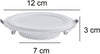 Faretto-LED-Incasso-cornice-Vetro-9W-Luce-Fredda-6000k-Pannello-Rotondo-720LM