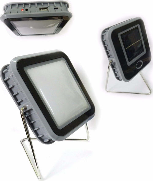 FARETTO LED LUCE BIANCA ENERGIA SOLARE CAMPEGGIO GIARDINO RICARICABILE POWERBANK Illuminazione/Illuminazione per esterni/Luci per sentieri Trade Shop italia - Napoli, Commerciovirtuoso.it