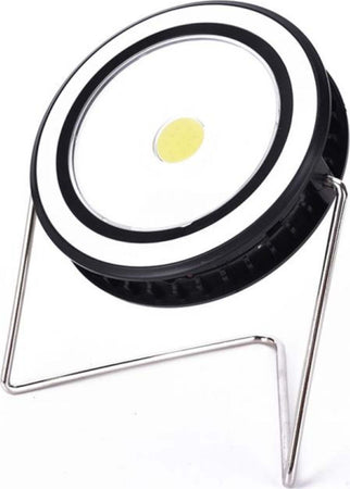 FARETTO LED LUCE BIANCA ENERGIA SOLARE CAMPEGGIO GIARDINO RICARICABILE ROTONDO Illuminazione/Illuminazione per esterni/Proiettori Trade Shop italia - Napoli, Commerciovirtuoso.it