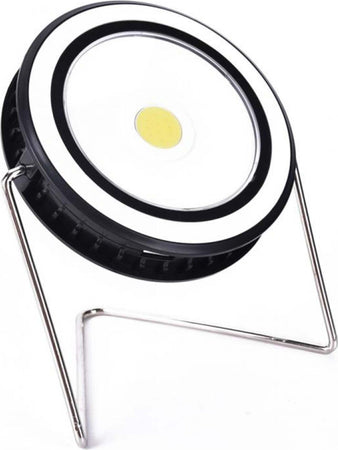 FARETTO LED LUCE BIANCA ENERGIA SOLARE CAMPEGGIO GIARDINO RICARICABILE ROTONDO Illuminazione/Illuminazione per esterni/Proiettori Trade Shop italia - Napoli, Commerciovirtuoso.it