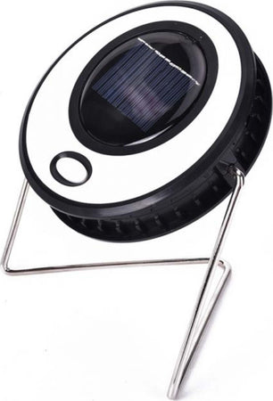 FARETTO LED LUCE BIANCA ENERGIA SOLARE CAMPEGGIO GIARDINO RICARICABILE ROTONDO Illuminazione/Illuminazione per esterni/Proiettori Trade Shop italia - Napoli, Commerciovirtuoso.it