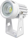 Faretto-Led-Luce-Blu-Cob-3.5-W-Proiettore-Da-Giardino-Terra-Staffa-A-Parete-Es38