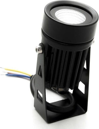Faretto-Led-Luce-Calda-Cob-3.5-W-Proiettore-Da-Giardino-Terra-Staffa-A-Parete