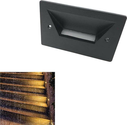 Faretto-Led-Luce-Calda-Segnapassi-Da-Muro-Scale-Giardino-Segnapasso-3-W-Es49-Universo