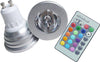 FARETTO LED LUCE RGB PROGRAMMABILE MULTICOLOR E27 GU10 E14 MR16 CON TELECOMANDO Illuminazione/Lampadine/Lampadine a LED Trade Shop italia - Napoli, Commerciovirtuoso.it